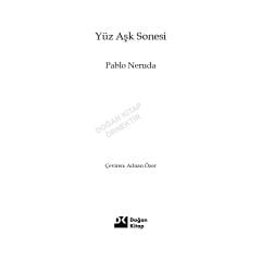 Yüz Aşk Sonesi - Pablo Neruda