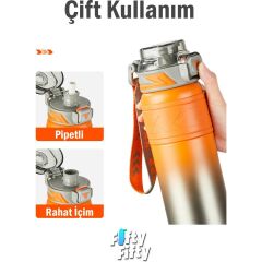 TKK VAGONLİFE ÇELİK TERMOS 500 ML ORANGE