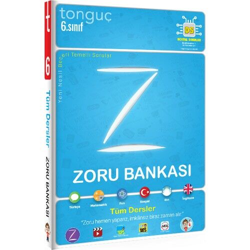 Tonguç 6. Sınıf Tüm Dersler Zoru Bankası