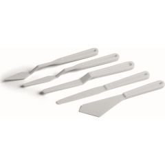 Plastik Spatül 5 Li Set