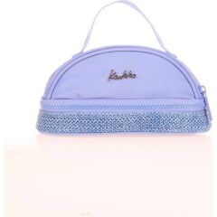 KAUKKO CRESCENT WICKER KALEM ÇANTASI (SOFT FLORAL)