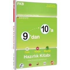 Tonguç Akademi 9'dan 10'a Fizik Kimya Biyoloji Hazırlık Kitabı