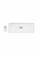 Lecoo Kw202 Kablosuz Klavye & Mouse Set Beyaz