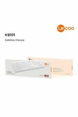 Lecoo Kb101 Beyaz Kablolu Q Klavye