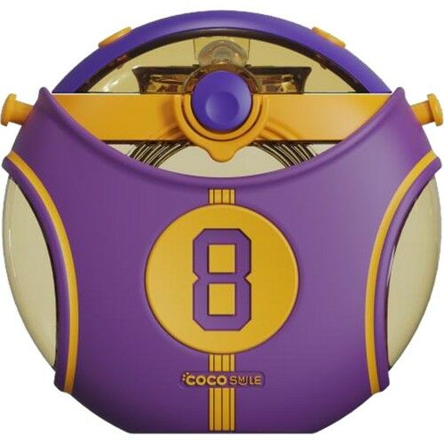 Coco Smile CS 00008 Mor 630 ml Straw Basketball Tritan Matara