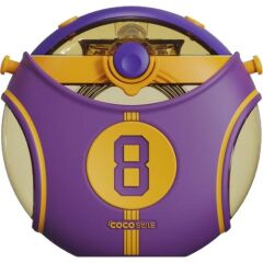 Coco Smile CS 00008 Mor 630 ml Straw Basketball Tritan Matara