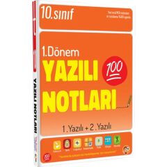 Tonguç 10.Sınıf Yazılı Notları 1. Dönem 1. Ve 2. Yaılı