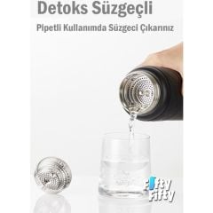 Tkk Çelik Termos 900 Ml T2025  Siyah