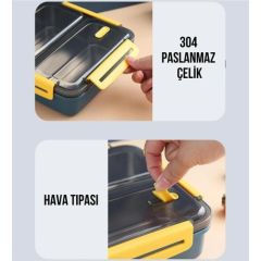 Vagonlife Çelik Lunch Box Yeşil