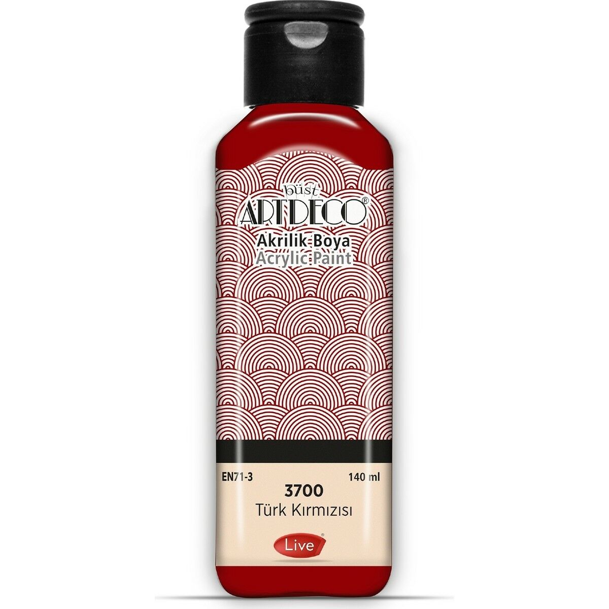Artdeco Akrilik Boya 140 Ml Türk Kırmızısı 3700