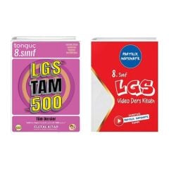 8. Sınıf Lgs 500 Tam Tüm Dersler+8. Sınıf Lgs Video Ders Kitabı