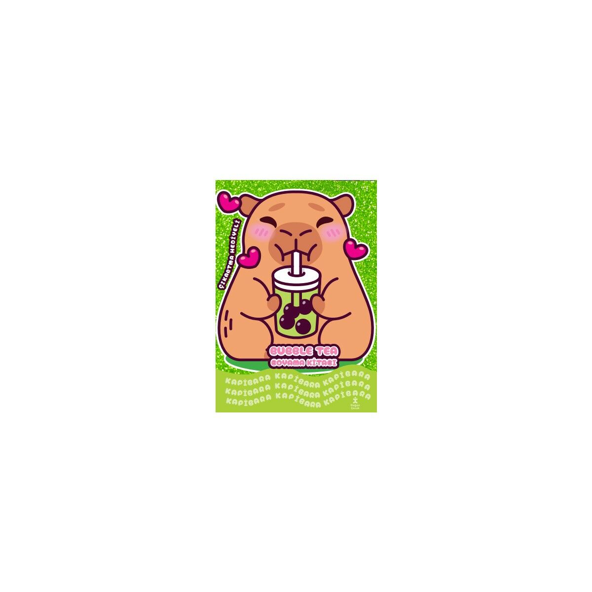 Kapibara - Bubble Tea Boyama Kitabı