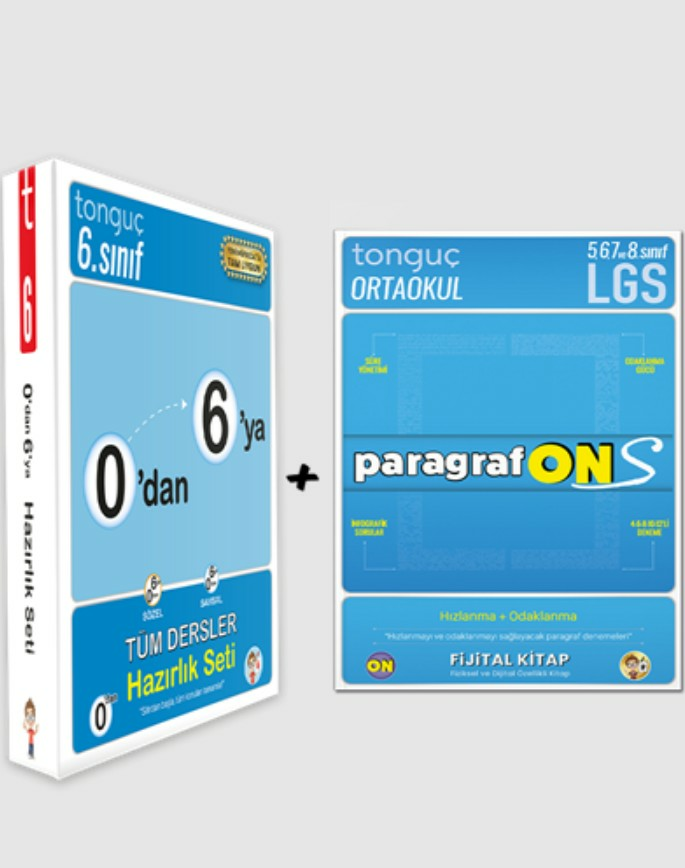 0'dan 6'ya Konu Anlatımlı Soru Bankası Seti-ParagrafONS Paketi