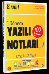 TONGUÇ 8. SINIF 1. DÖNEM YAZILI NOTLARI