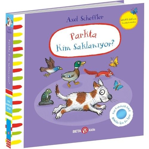 Parkta Kim Saklanıyor? (keçe Kapaklı Kitap)