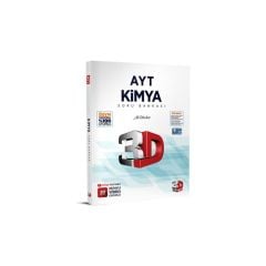 3D Yayınları AYT 2023 Kımya Sb