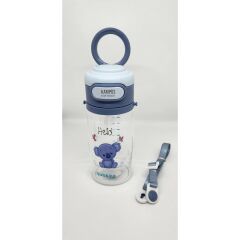 Taros Taros Quokka 450ml Mavi Pipetli Askılı Matara