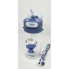 Taros Taros Quokka 450ml Mavi Pipetli Askılı Matara