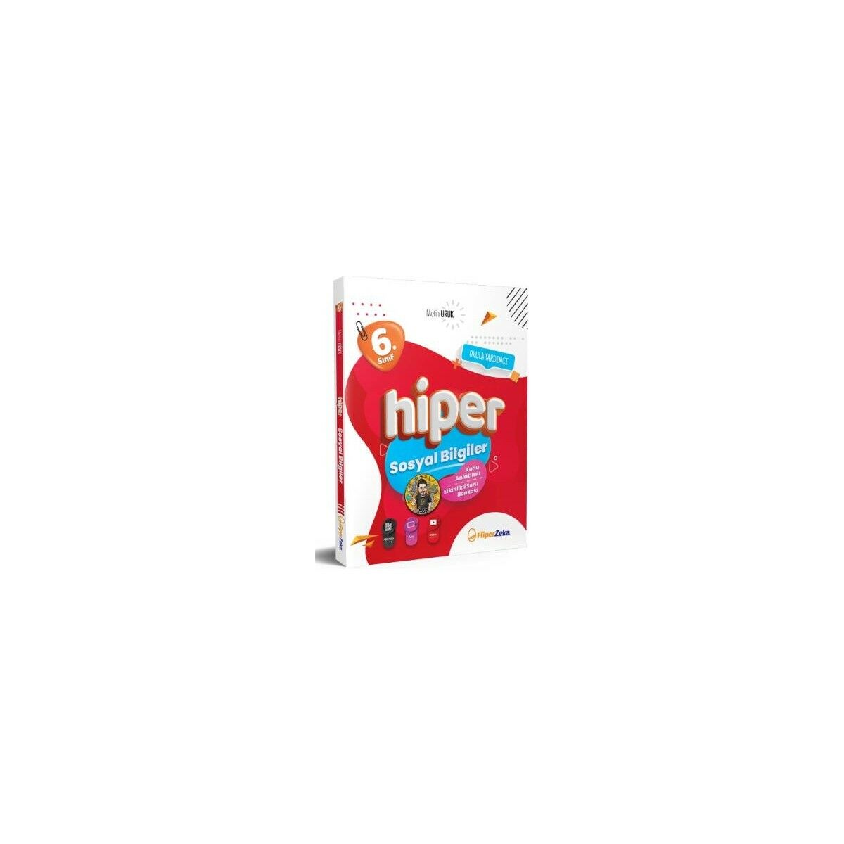 Hiper Zeka Yayınları 6. Sınıf Hiper Sosyal Bilgiler Konu Anlatımlı & Soru Bankası