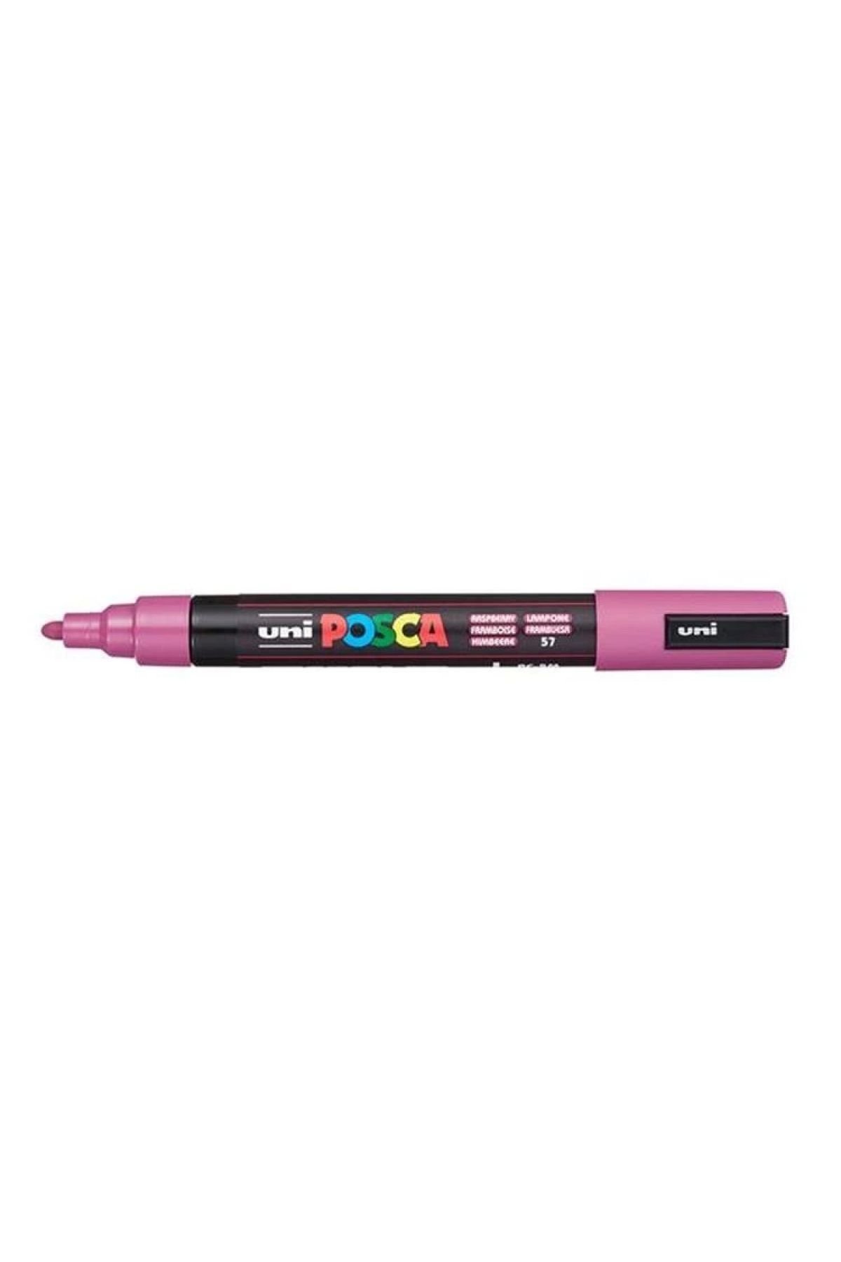 Uni-Ball Posca 1.8-2.5 Su Bazlı Boyama Markörü Ahududu N