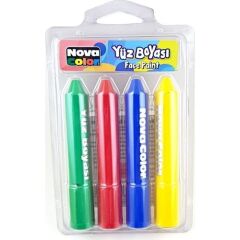 Nova Color Yüz Boyası 4 Lü