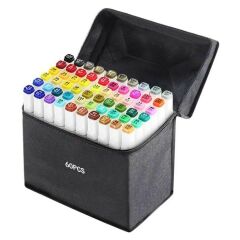 Touch Marker 60'lı Çift Uçlu Marker Kalem Seti