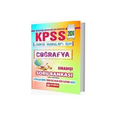 Teorem Yayıncılık Kpss Lisans Coğrafya Sıradışı Soru Bankası