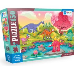 Bf321  150 Parça - Cute Dınosaurs (sevimli Dinozor