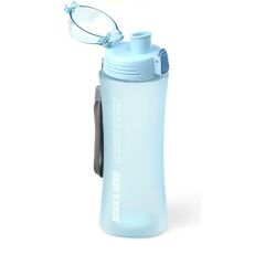 Bear & Dear Buzlu Mavi Otomatik Kapak Matara 660 Ml - Mt0025