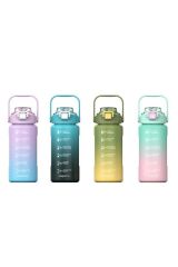 Vagonlife Su Matarası 1500ML VGN2213 Mavi Pembe