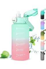 Vagonlife Su Matarası 1500ML VGN2213 Mavi Pembe
