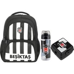 Taraftar Beşiktaş Çanta+ Suluk+ Beslenme Kabı SET12