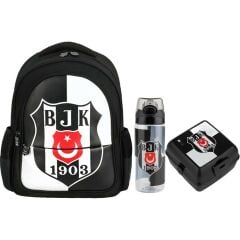Taraftar Beşiktaş Çanta+ Suluk+ Beslenme Kabı Set 13