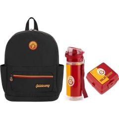 Taraftar Galatasaray Çanta+ Suluk+ Beslenme Kabı Set5