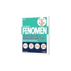 Fenomen Yazım Kuralları ve Noktalama İşaretleri Soru Bankası (5-6-7-8.SINIFLAR İÇİN) Fenomen Kitap