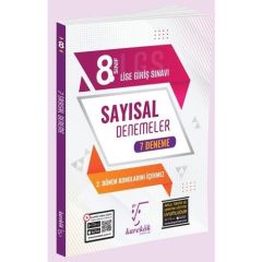 Karekök Yayıncılık 8. Sınıf Lgs Sayısal 7 Li Deneme Karekök Yayınları