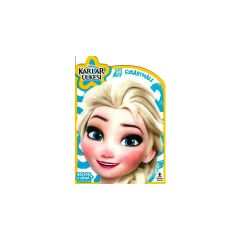 Disney Karlar Ülkesi Baştan Sona Maskeli Boyama