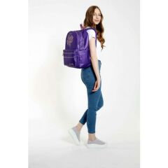 Krn-K1563kaukko Sparklesırt Çantası (mor)