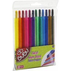 Bubu Twist Croyan Mum Boya 12 Li