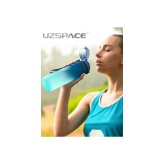 Uzspace Matara Tritan 800 Ml 3053-6 Pink Grey