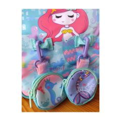 Vest Anaokulu Çantası Turkuaz Unicorn