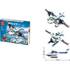 Lisanslı Wangesahil Güvenlik Uçağı 174 Parça Lego