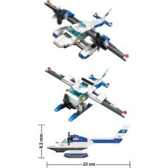 Lisanslı Wangesahil Güvenlik Uçağı 174 Parça Lego