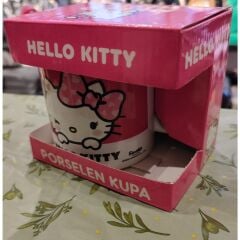 Hello Kitty Figürlü Porselen Kupa Bardak