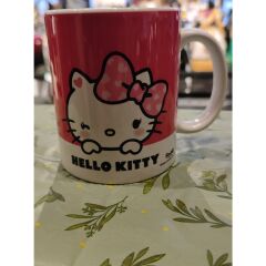 Hello Kitty Figürlü Porselen Kupa Bardak
