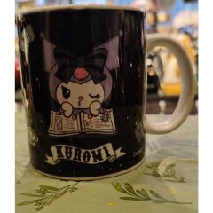 Kuromi Kupa Bardak Porselen Siyah