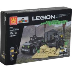 Lisanslı Wange 204 Parça Lego