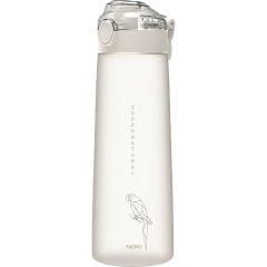 Noki Su Matarası Tritan Auto Kapak Soft Touch 730 ml Krem