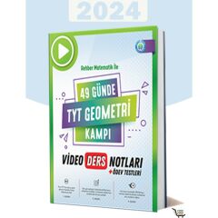 Rehber Matematik 49 Günde TYT Geometri Video Ders Notları 2024