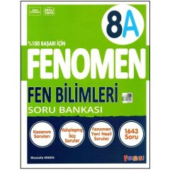 Fenomen 8. Sınıf Lgs Fen Bilimleri Soru Bankası (A)